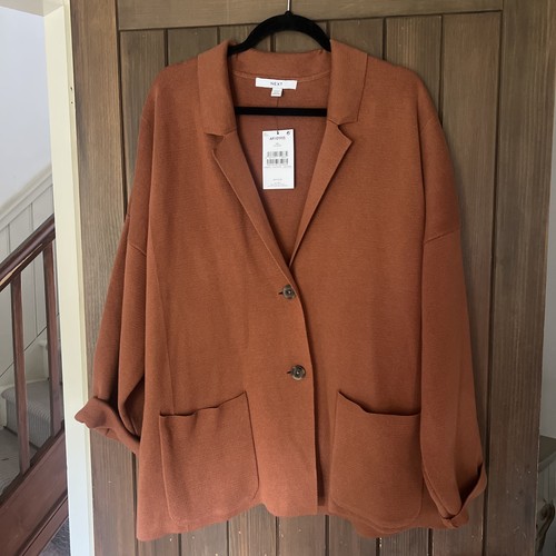Next brown rust smart collared - next,