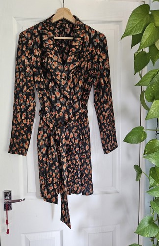Vintage zara basic rust print - basic,