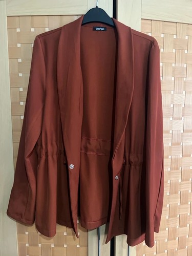 Rust terracotta drawstring - rust,