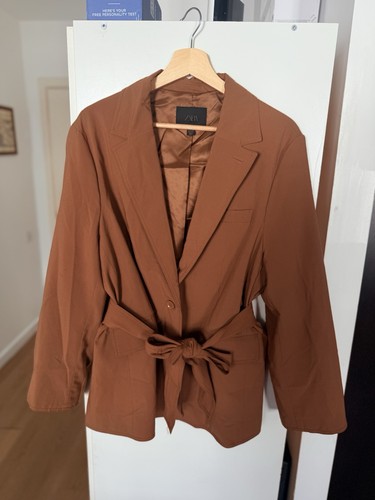 Zara rust brown oversized
