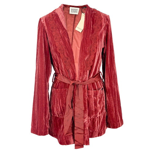 Scotch soda velvet - soda, lace