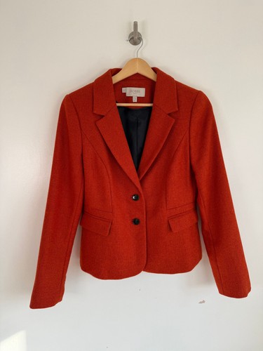 Hobbs blazer size orange - blazer,