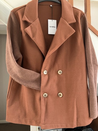 Rust colour jacket - jacket, size